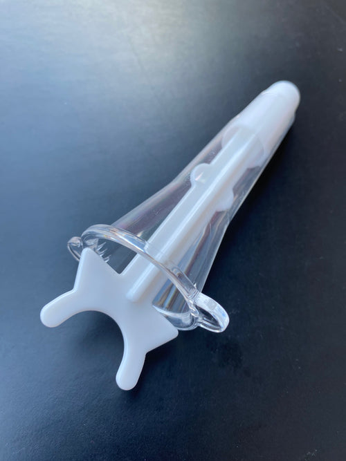 Clear single-use anoscope and obturator
